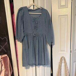 Entro Blue Mini Dress